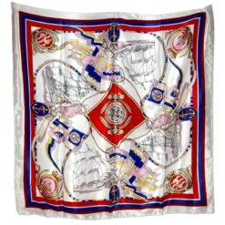 Bandana Carré En Polyester Avec Imprimé Marin -Accessoires De Mode pdtimg 5009917hd