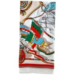 Bandana Carré En Polyester Avec Imprimé Marin -Accessoires De Mode pdtimg 5009919hd