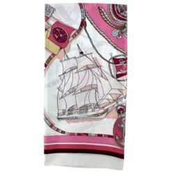 Bandana Carré En Polyester Avec Imprimé Marin -Accessoires De Mode pdtimg 5009920hd