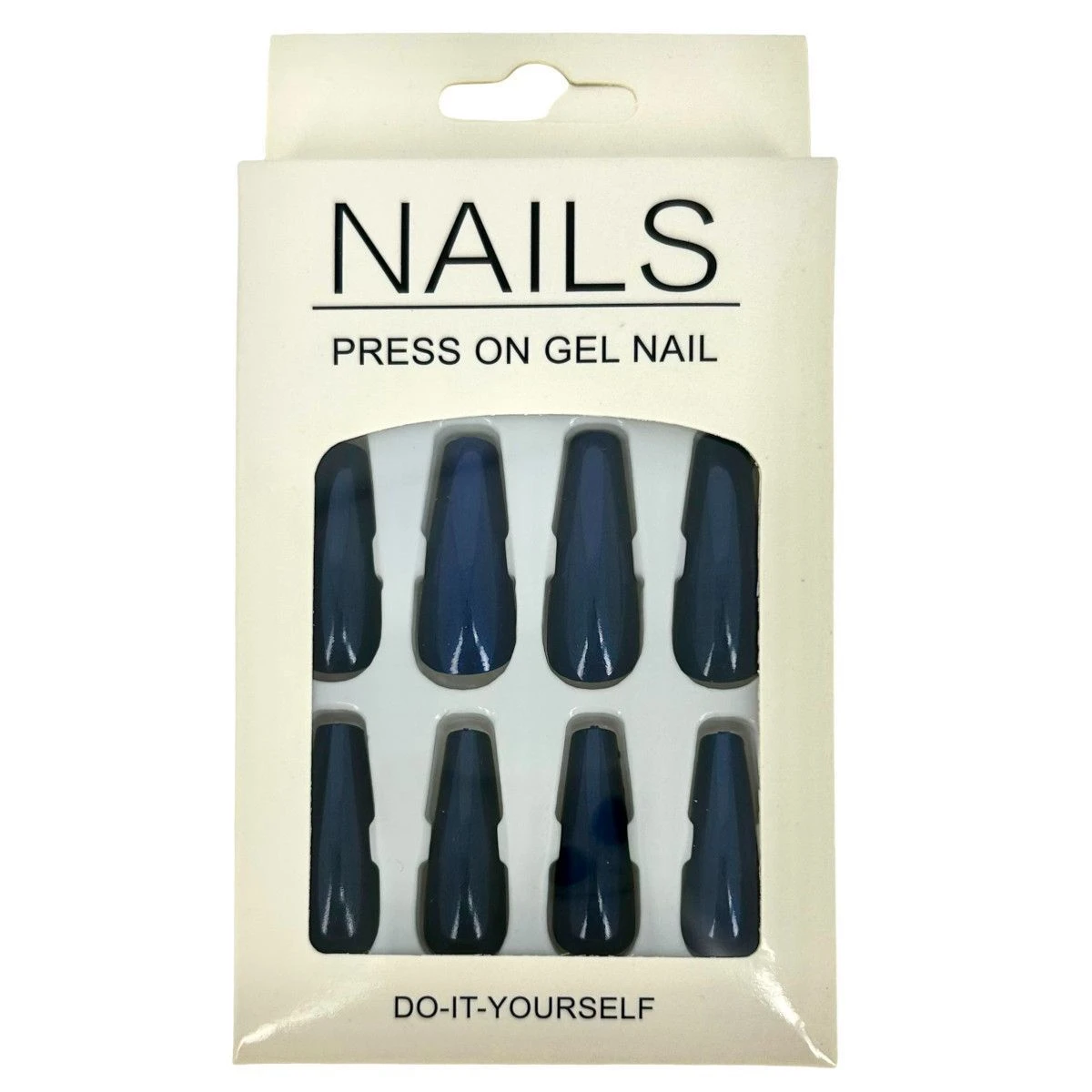 Faux Ongles En Plastique Uni à Effet Métallisé 4 Faux Ongles En Plastique Uni à Effet Métallisé – Image 2