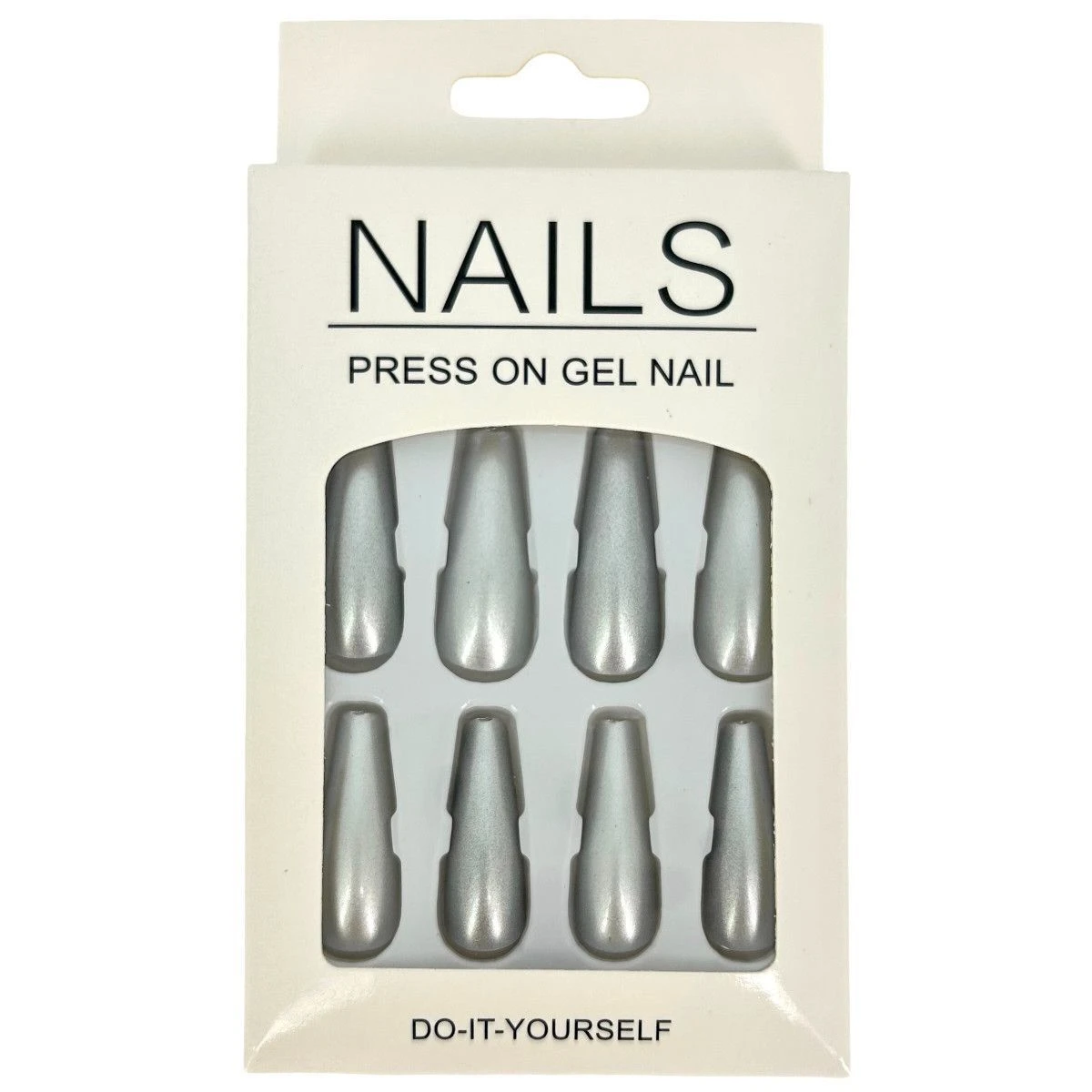 Faux Ongles De Couleur Unie à Finition Brillante 4 Faux Ongles De Couleur Unie à Finition Brillante – Image 2