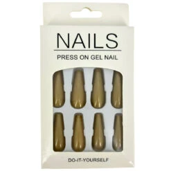 Faux Ongles De Couleur Unie à Finition Brillante 10 Faux Ongles De Couleur Unie à Finition Brillante -Accessoires De Mode pdtimg 5010028hd