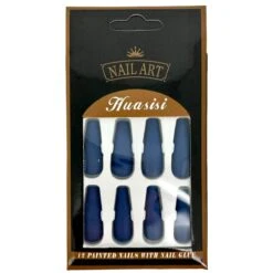 Faux Ongles De Couleur Unie à Finition Mate -Accessoires De Mode pdtimg 5010096hd