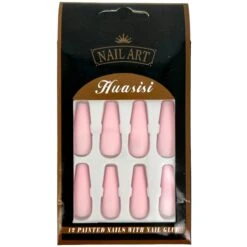 Faux Ongles De Couleur Unie à Finition Mate -Accessoires De Mode pdtimg 5010103hd
