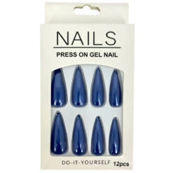 Faux Ongles Long En Plastique De Couleur Unie -Accessoires De Mode pdtimg 5010117hd