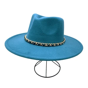 Chapeau Embelli D'une Chaîne Tressée Avec Simili Cuir 6 Chapeau Embelli D'une Chaîne Tressée Avec Simili Cuir – Image 4