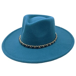 Chapeau Embelli D'une Chaîne Tressée Avec Simili Cuir 5 Chapeau Embelli D'une Chaîne Tressée Avec Simili Cuir – Image 3