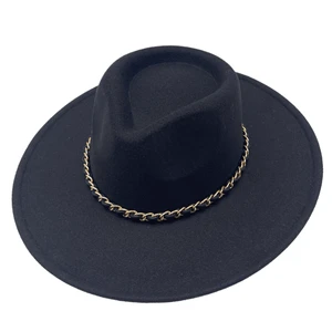 Chapeau Embelli D'une Chaîne Tressée Avec Simili Cuir 14 Chapeau Embelli D'une Chaîne Tressée Avec Simili Cuir – Image 12