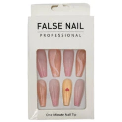 Faux Ongles Forme Long En Plastique à Motif -Accessoires De Mode pdtimg 5010642hd