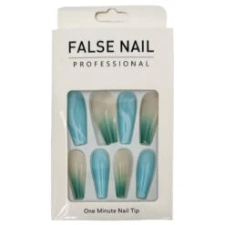 Faux Ongles Forme Long En Plastique à Motif -Accessoires De Mode pdtimg 5010643hd