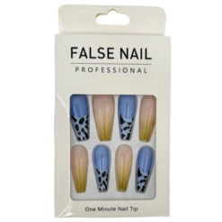 Faux Ongles Forme Long En Plastique à Motif -Accessoires De Mode pdtimg 5010645hd