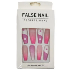 Faux Ongles Forme Long En Plastique à Motif -Accessoires De Mode pdtimg 5010649hd