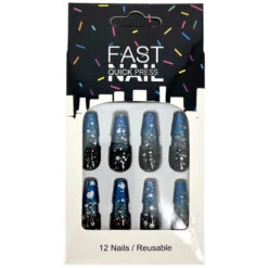 Faux Ongles En Fond Dégradé Et Tache De Peinture 13 Faux Ongles En Fond Dégradé Et Tache De Peinture -Accessoires De Mode pdtimg 5010655hd