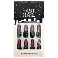 Faux Ongles En Fond Dégradé Et Tache De Peinture 14 Faux Ongles En Fond Dégradé Et Tache De Peinture -Accessoires De Mode pdtimg 5010657hd