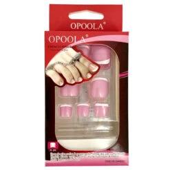 Faux Ongles Pour Les Pieds En Arrondie Carrée -Accessoires De Mode pdtimg 5010708hd