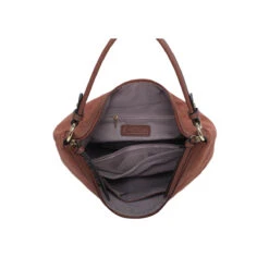 Sac Cabas Bimatière Conçu En Faux Suède Et Simili Cuir -Accessoires De Mode pdtimg 5010899hd