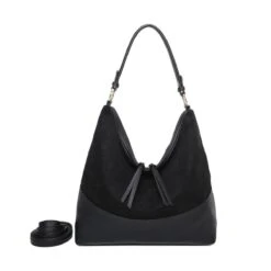 Sac Cabas Bimatière Conçu En Faux Suède Et Simili Cuir -Accessoires De Mode pdtimg 5010903hd