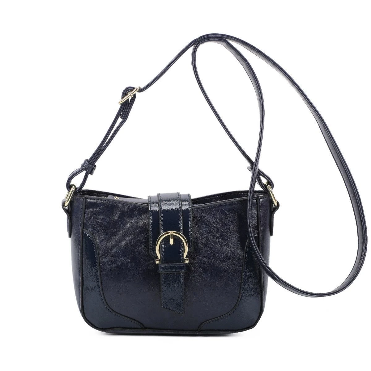 Sac Porté Bandoulière Zippé Avec Languette Rabattable 5 Sac Porté Bandoulière Zippé Avec Languette Rabattable – Image 3