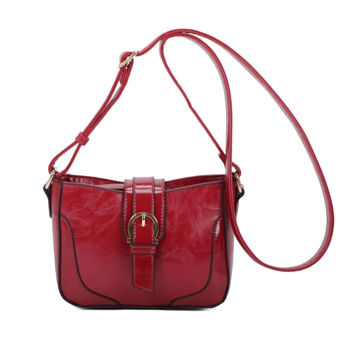 Sac Porté Bandoulière Zippé Avec Languette Rabattable 16 Sac Porté Bandoulière Zippé Avec Languette Rabattable – Image 14