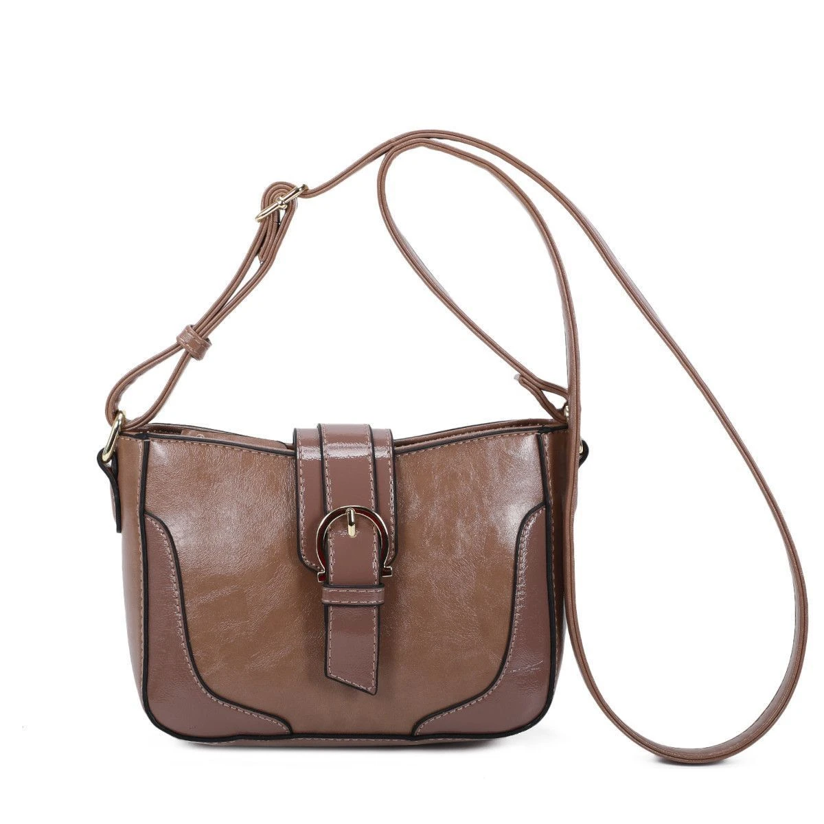 Sac Porté Bandoulière Zippé Avec Languette Rabattable 19 Sac Porté Bandoulière Zippé Avec Languette Rabattable – Image 17