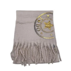 Écharpe Frangée En Maille Douce à Symbole Fantaisie 26 Écharpe Frangée En Maille Douce à Symbole Fantaisie -Accessoires De Mode pdtimg 5013185hd
