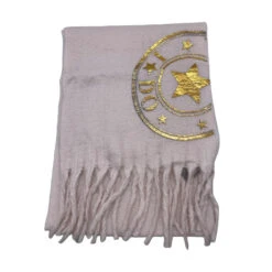 Écharpe Frangée En Maille Douce à Symbole Fantaisie 25 Écharpe Frangée En Maille Douce à Symbole Fantaisie -Accessoires De Mode pdtimg 5013187hd