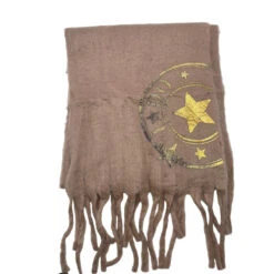 Écharpe Frangée En Maille Douce à Symbole Fantaisie 35 Écharpe Frangée En Maille Douce à Symbole Fantaisie -Accessoires De Mode pdtimg 5013196hd