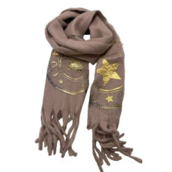 Écharpe Frangée En Maille Douce à Symbole Fantaisie 36 Écharpe Frangée En Maille Douce à Symbole Fantaisie -Accessoires De Mode pdtimg 5013197hd