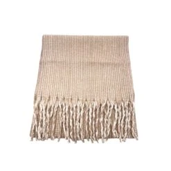 Écharpe Longue à Franges Tricotée En Maille Brillante 39 Écharpe Longue à Franges Tricotée En Maille Brillante -Accessoires De Mode pdtimg 5013302hd