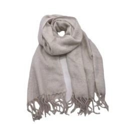 Écharpe Douce En Acrylique Avec Strass Et Franges -Accessoires De Mode pdtimg 5013491hd