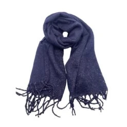 Écharpe Douce En Acrylique Avec Strass Et Franges -Accessoires De Mode pdtimg 5013493hd