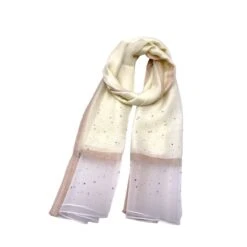 Écharpe Scintillante Aspect Soie à Détails Cristaux -Accessoires De Mode pdtimg 5013558hd