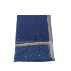 Écharpe Scintillante Aspect Soie à Détails Cristaux -Accessoires De Mode pdtimg 5013559hd