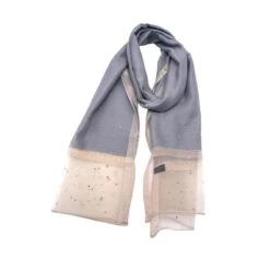 Écharpe Scintillante Aspect Soie à Détails Cristaux -Accessoires De Mode pdtimg 5013564hd