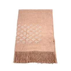 Écharpe En Viscose Effrangée à Broderie Fleurs 23 Écharpe En Viscose Effrangée à Broderie Fleurs -Accessoires De Mode pdtimg 5013628hd