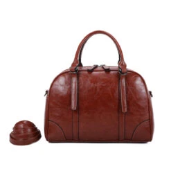 Sac à Main En Simili Cuir Doté De Poignées Supérieures -Accessoires De Mode pdtimg 5014441hd