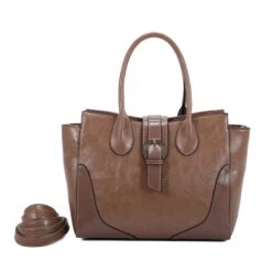 Sac à Main Femme Réalisé En Simili Cuir De Couleur Unie -Accessoires De Mode pdtimg 5014505hd