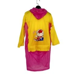 Imperméable Pour Enfant En PVC à Imprimé Dessin Animé Au Dos -Accessoires De Mode pdtimg 5014916hd