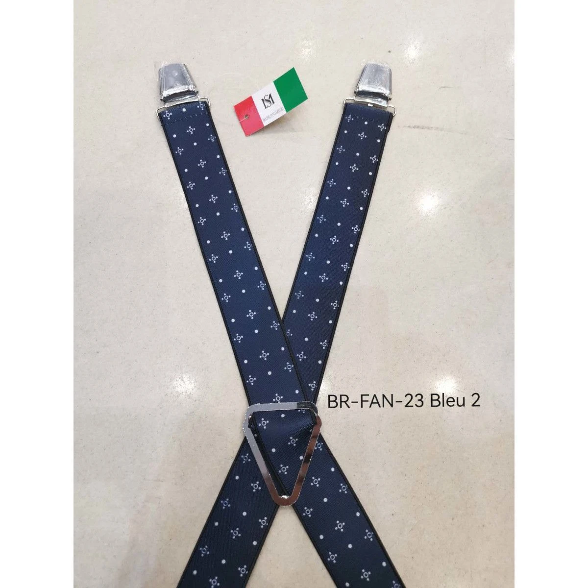 Bretelles élastiques En Forme X Avec Impression Décorative 6 Bretelles élastiques En Forme X Avec Impression Décorative – Image 4