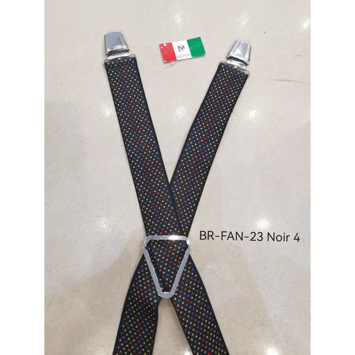 Bretelles élastiques En Forme X Avec Impression Décorative 12 Bretelles élastiques En Forme X Avec Impression Décorative – Image 10