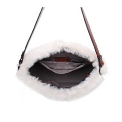 Sac Cabas En Simili Daim Avec Bordure Fausse Fourrure -Accessoires De Mode pdtimg 5020301hd