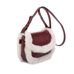 Sac Bandoulière à Rabat Avec Bordure En Fausse Fourrure 29 Sac Bandoulière à Rabat Avec Bordure En Fausse Fourrure -Accessoires De Mode pdtimg 5020319hd
