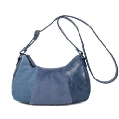 Sac Bandoulière Réalisé Dans Un Mélange De Matières -Accessoires De Mode pdtimg 5020326hd