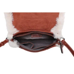 Sac Bandoulière En Suédine Avec Bordure Fausse Fourrure 23 Sac Bandoulière En Suédine Avec Bordure Fausse Fourrure -Accessoires De Mode pdtimg 5021874hd