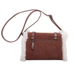 Sac Bandoulière En Suédine Avec Bordure Fausse Fourrure 26 Sac Bandoulière En Suédine Avec Bordure Fausse Fourrure -Accessoires De Mode pdtimg 5021877hd