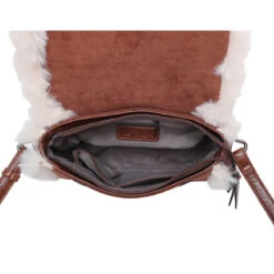 Sac Bandoulière En Suédine Avec Bordure Fausse Fourrure 27 Sac Bandoulière En Suédine Avec Bordure Fausse Fourrure -Accessoires De Mode pdtimg 5021880hd