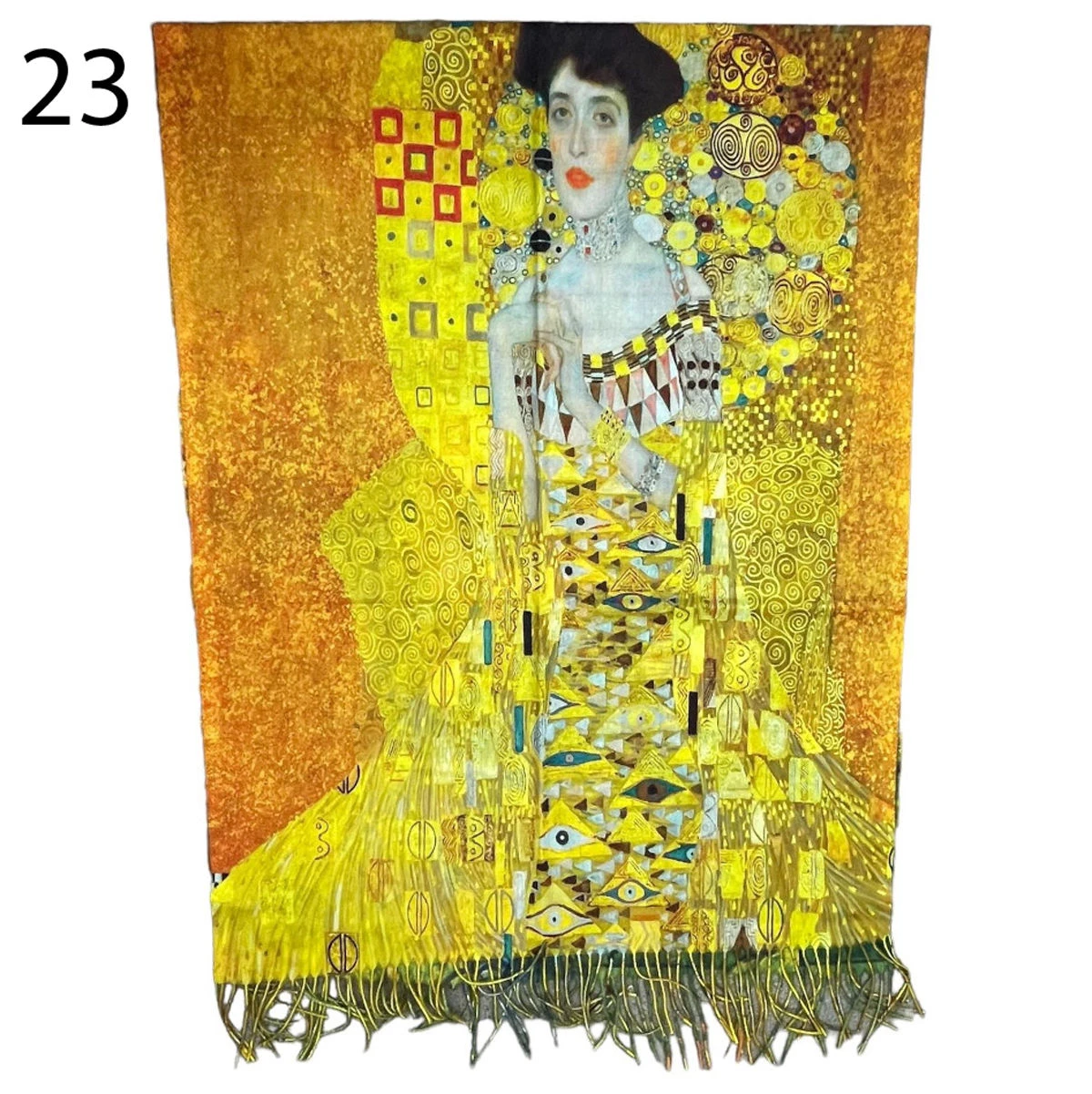 Écharpe Parée Un Imprimé Inspiré De Belle Peinture 13 Écharpe Parée Un Imprimé Inspiré De Belle Peinture – Image 11