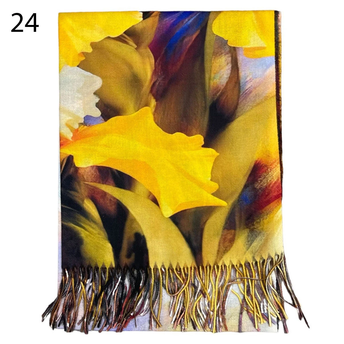 Écharpe Parée Un Imprimé Inspiré De Belle Peinture 15 Écharpe Parée Un Imprimé Inspiré De Belle Peinture – Image 13