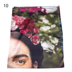 Longue écharpe Effet Satiné Dotée De Motifs Imprimés -Accessoires De Mode pdtimg 5022139hd