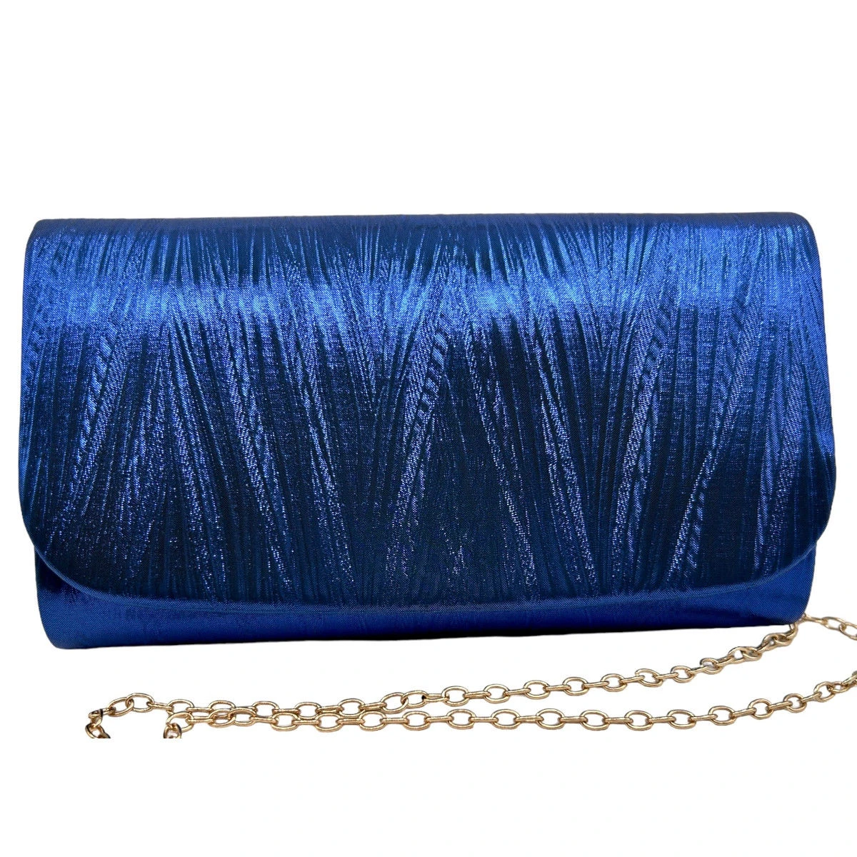 Pochette De Soirée Effet Brillant Fermeture Boutonnée à Rabat 5 Pochette De Soirée Effet Brillant Fermeture Boutonnée à Rabat – Image 3